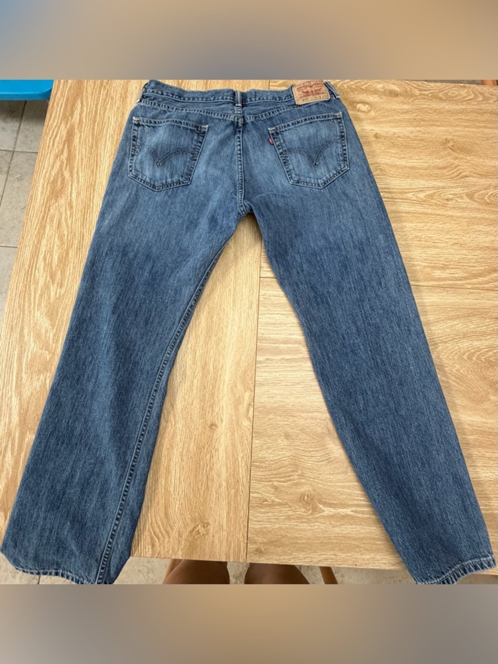 Vintage Levi’s 505 Jeans 90s Straight Leg Size 36x30 Classic Wash - Picture 6 of 6